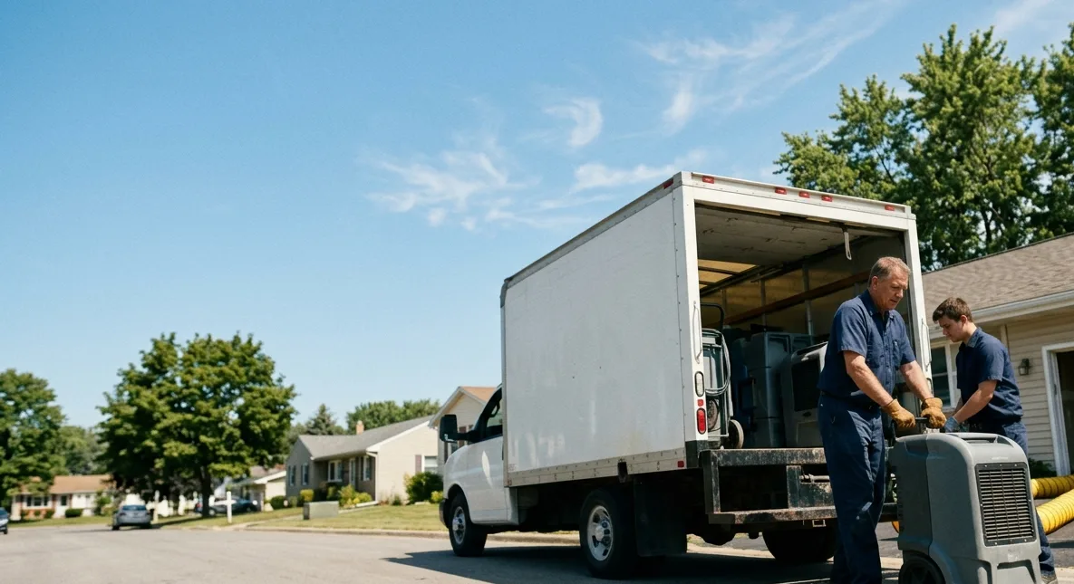 Water Damage Cleanup in Rosharon, TX near me